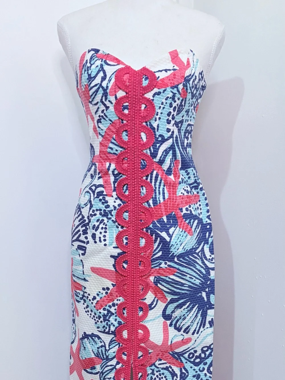 Lilly Pulitzer Angela Maxi Dress SIZE 00 She She Shells, pre-owned - Picture 10 of 15